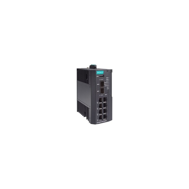 Industrial Secure Router Switch with 8 10/100/1000BaseT(X) p