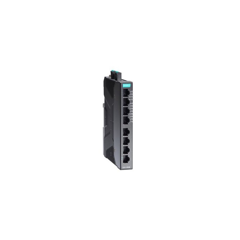 Compact industrial smart Ethernet switch system with 8-port