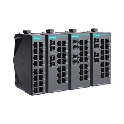 Unmanaged Ethernet switch with 16 10/100BaseT(X) ports, and