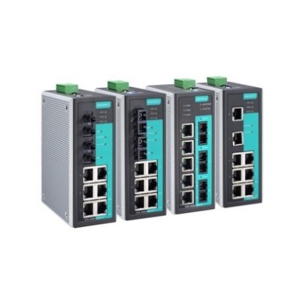 Entry-level Industrial Managed Ethernet Switch with 6 10/100