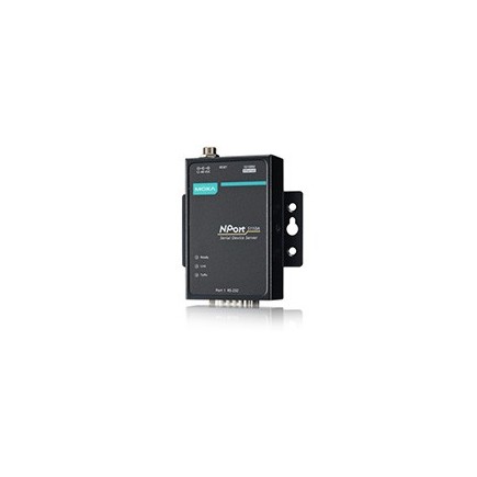 1-port device server, 10/100M ethernet, RS-232/422/485 DB9 m